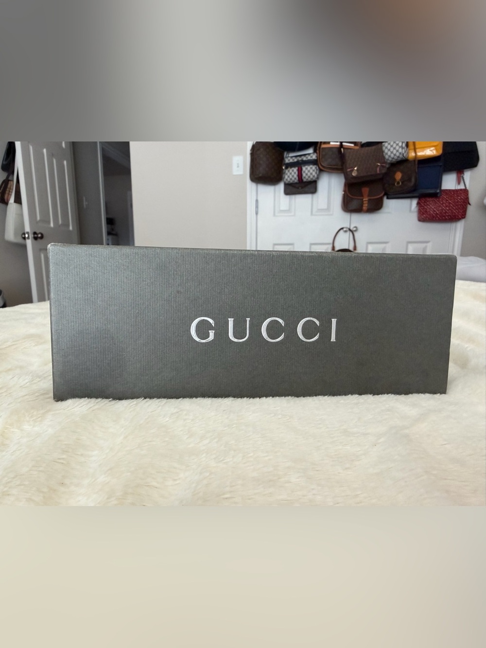 GUCCI 12pc Wooden Pencil Set with Case